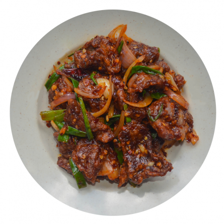 Dry Red Chilli Beef
