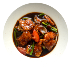 Shandong Chinese Kitchen Fish Fillet with Spring Onions and Ginger