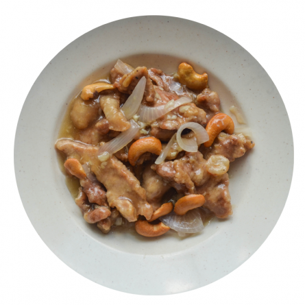 Lean Pork with Nuts