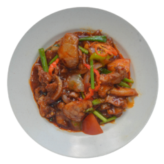 Shandong Chinese Kitchen Spicy Pork (Devilled) -3