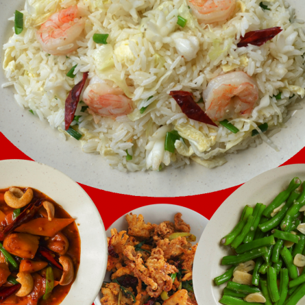 Crystal Seafood rice + best combinations