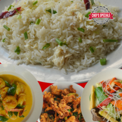 Crystal egg fried rice + best combinations